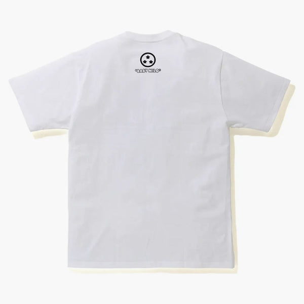 BAPE X Dragon Ball Z Baby Milo Mr Satan & Cell Tee White