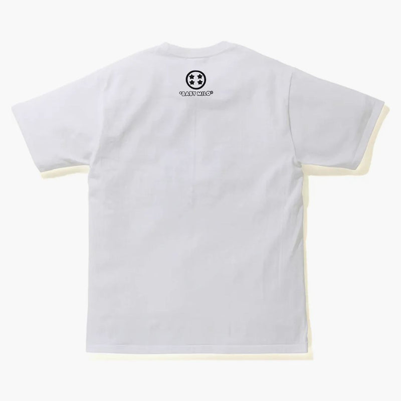 Bape x Dragon Ball z Baby Milo Syn Gohan & Cell Tee White
