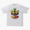Bape X Dragon Ball Z Baby Milo Super Saiyan & Cell Tee White