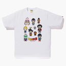 Bape X Dragon Ball Z Baby Milo Tea White