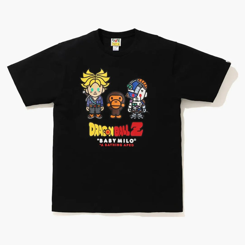 Bape X Dragon Ball Z Baby Milo Trunks & Mecha Frieza Tea Black