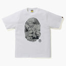 Bape X Dragon Ball Z Big Ape Head Tea White