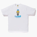 Bape X Dragon Ball Z Gotenks Baby Milo Tee White