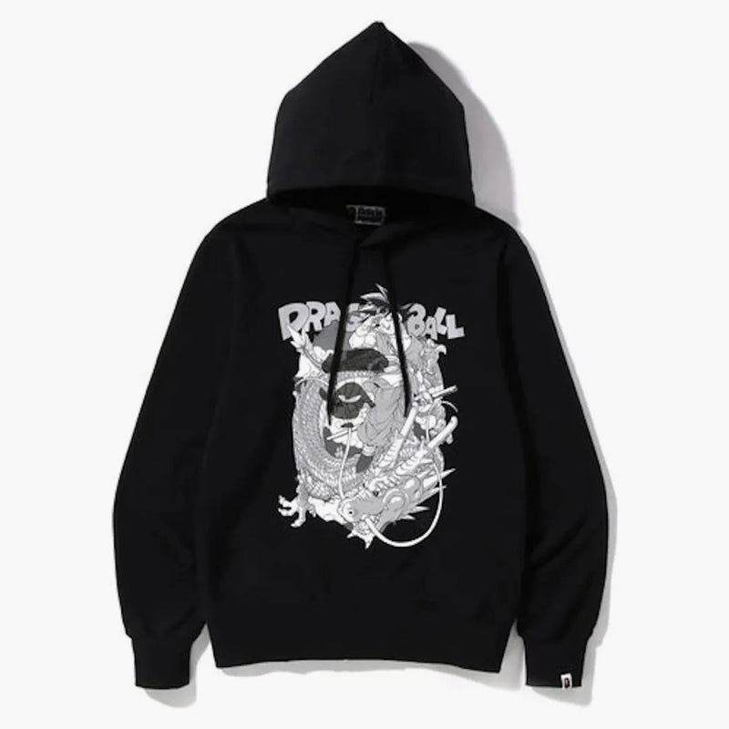 Bape X Dragon Ball Z Pullover Hoodie Black