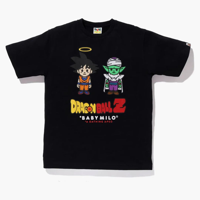 Bape X Dragon Ball Z Son Goku & Piccolo Baby Milo Tea Black