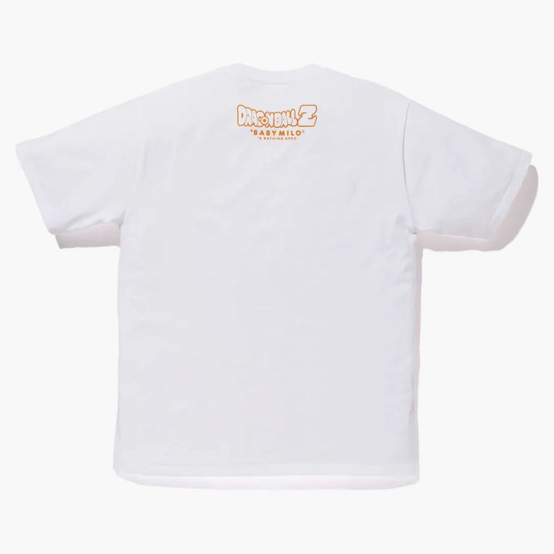 Bape x Dragon Ball z Syn Goku & Son Gohan Baby Milo Tee White