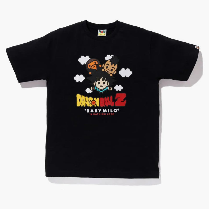 Bape X Dragon Ball Z Son Goku & Uub Baby Milo Tea Black