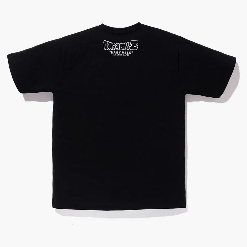 Bape X Dragon Ball Z Super Saiyan Vegeta & Son Goku Baby Milo Tea Black