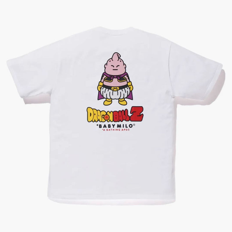 Bape x Dragon Ball Z Uub & Majin Buu Baby Milo Tee White