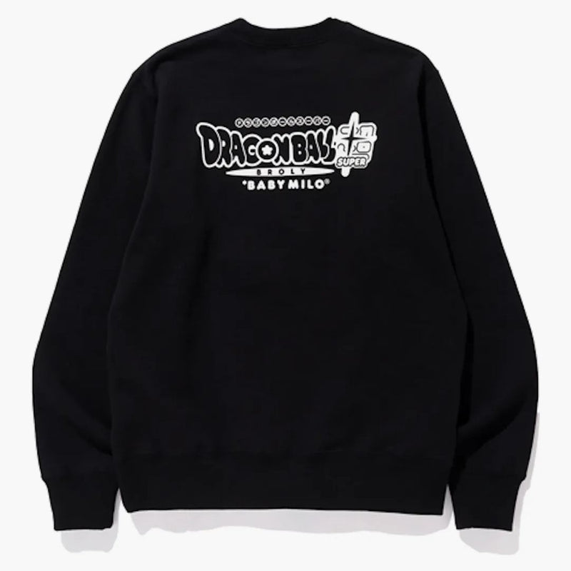 Bape X Dragonball Super Golden Frieza Crewneck Black