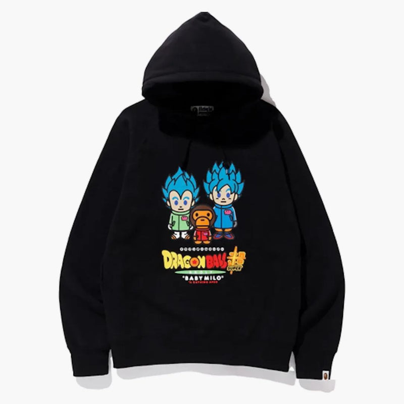Bape X Dragonball Super Son Goku & Vegeta Hoodie Black