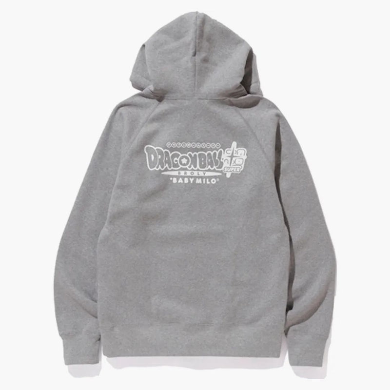 BAPE X Dragonball Super Son Goku y Vegeta Soodie Gray