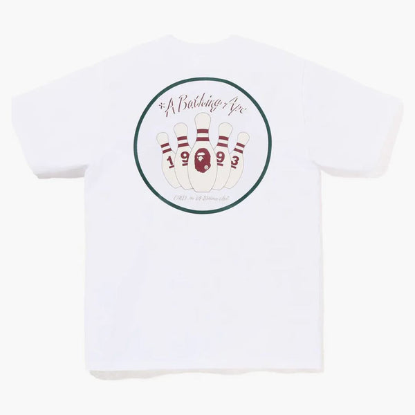 Bape X End. Bowling #2 tea white