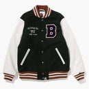 Bape X End. Varsity Jacket Green
