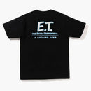 Bape X E.T. Ape head tea black gid