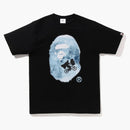 Bape X E.T. Ape head tea black gid