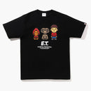 Bape X E.T. Baby milo tea black