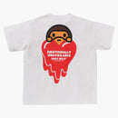 Bape X Emotionally Unavailable Baby Milo Tee White