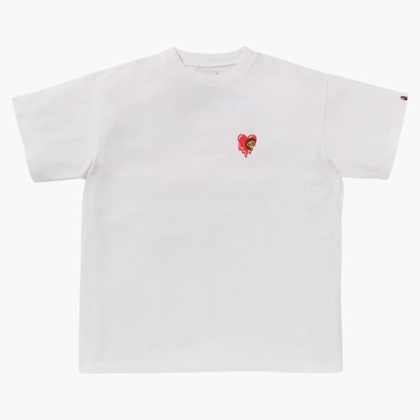 BAPE X Emocionálně nedostupné dítě Milo Tea White White