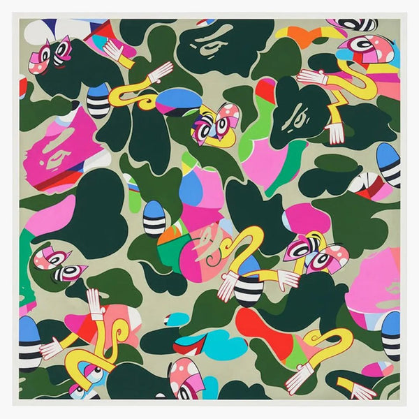 Bape X Erickink Green by Eric Inkala Print