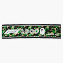 Bape X F1 1000 ABC Camo Sports Towel Black
