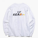 Bape X F.c.r.b. Ape Head L/s Tee White