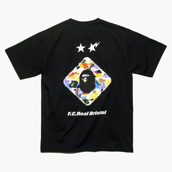 Bape X F.C.R.B. Back emblem tea black