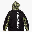 Bape X F.C.R.B. Separate practice jacket black