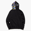 Bape X F.C.R.B. Shark Full Zip Hoodie Black