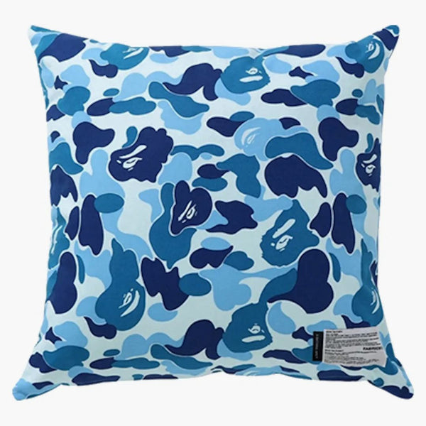 Bape X Fabrick ABC Camo Square Cushion Blue