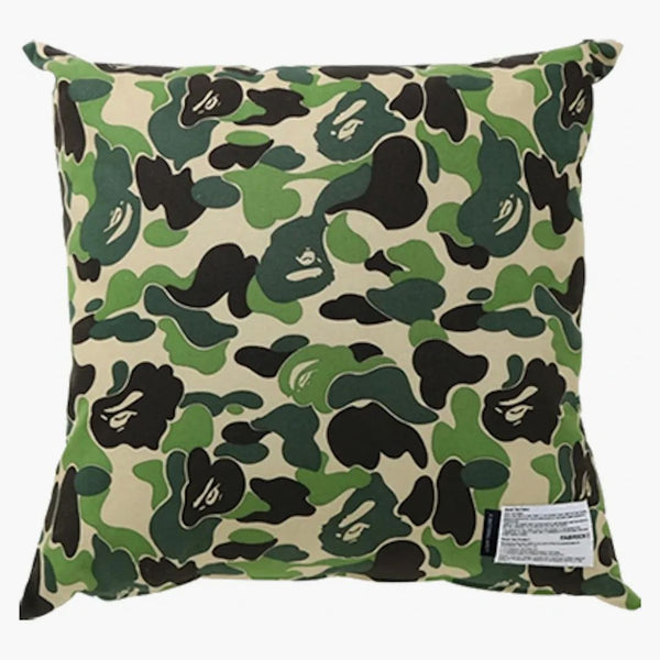 Bape X Fabrick ABC Camo Square Cushion Green
