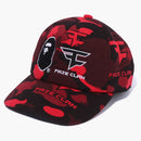 Bape X Face Clan Game Tea Red