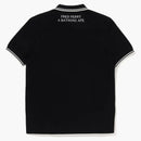 Bape X Fred Perry Color Camo Polo Black