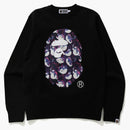 Bape X Ghostbusters Ape Head Crewneck Black