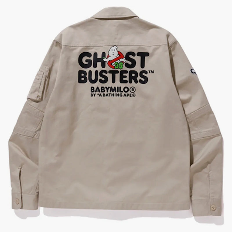 Bape X Ghostbusters Baby Milo Shirt Beige