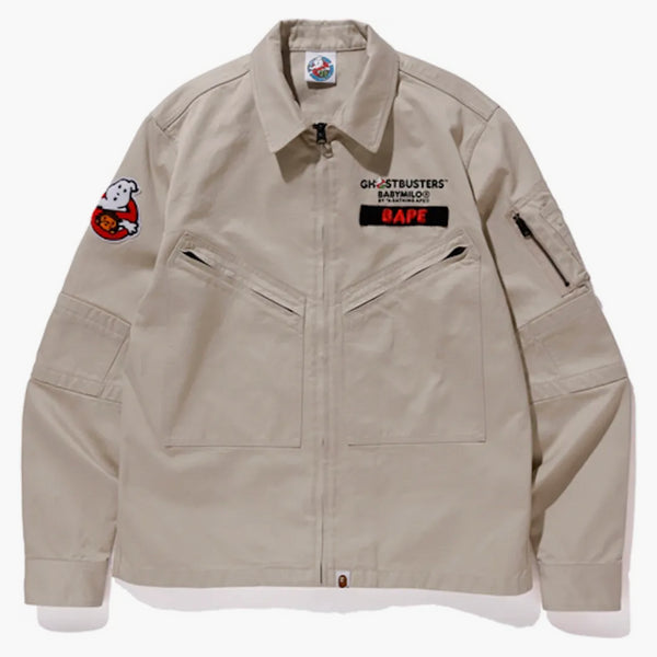 Bape X Ghostbusters Baby Milo Shirt Beige