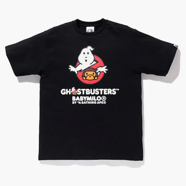 BAPE X GHOSTBUSTERS Baby Milo Tea #2 Negro