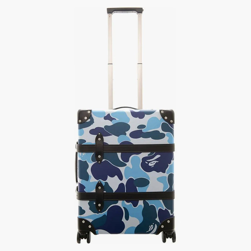 Bape X Globe-trotter Large 20" Carry-on Bag Blue