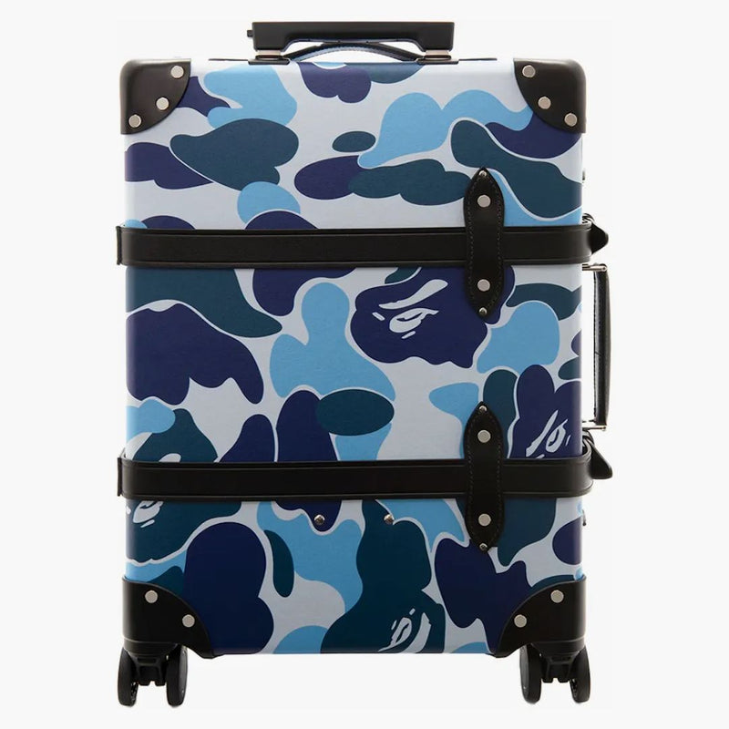 Bape X Globe-trotter Large 20" Carry-on Bag Blue
