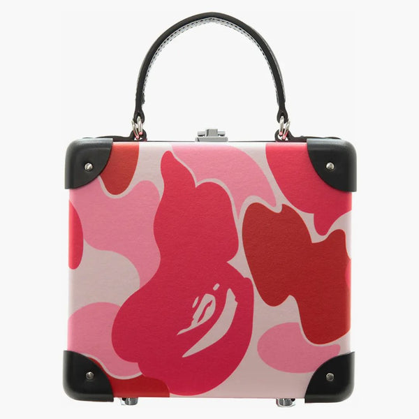 Bape X Globe-Trotter London Square Bag Pink