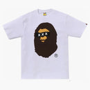 BAPE X God Selección XXX APE Head Tee White