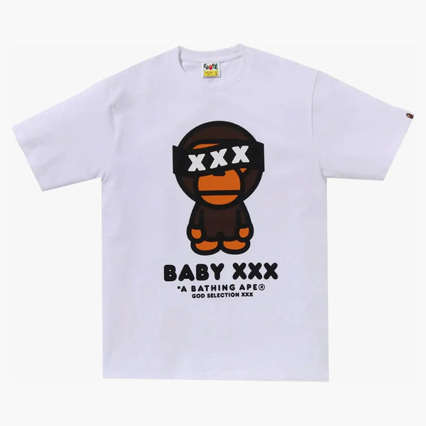 BAPE X GOD VÝBĚR xxx Baby Milo Tea White
