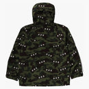 Bape X God Selection XXX Snowboard Jacket Green
