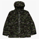 Bape X God Selection XXX Snowboard Jacket Green