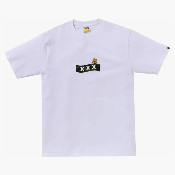 BAPE X GUD Selection XXX Tee White