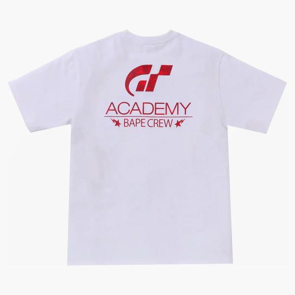Bape X Gran Turismo Ape Head #1 Tee White