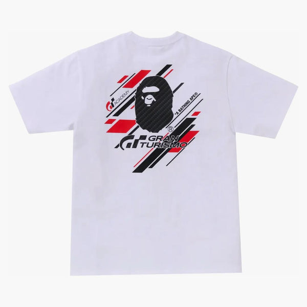 Bape X Gran Turismo Ape Head #2 Tee White