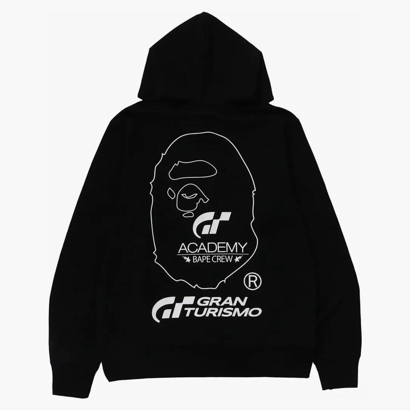 Bape x Gran Turismo sweater hoodie black