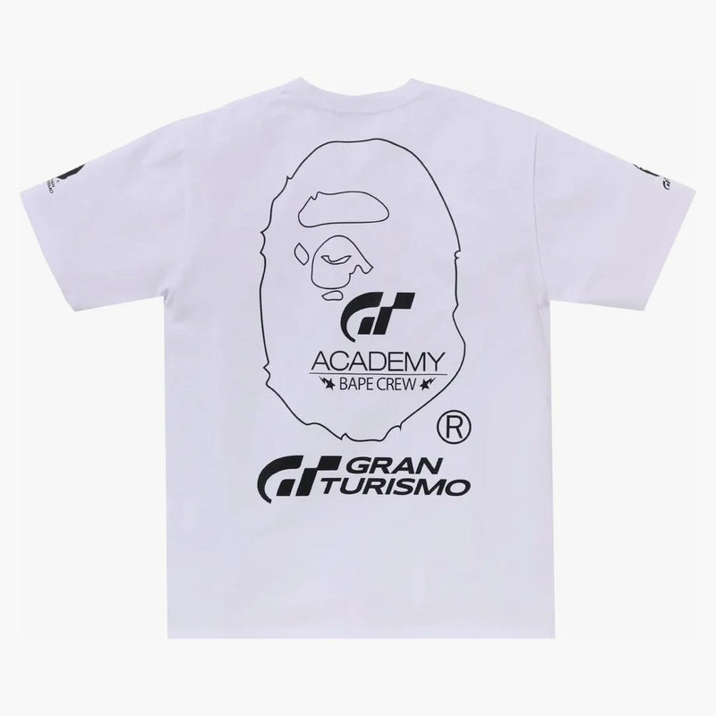 Bape X Gran Turismo Tee (fw23) White
