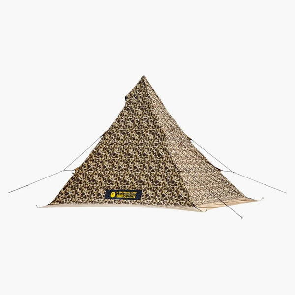 Bape X Grip Swany GR Camo Fireproof Mother Tent Beige